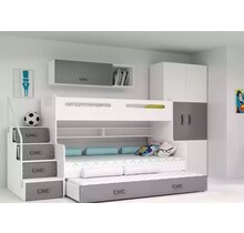 kinder/tienerbed Max 3 incl 3  matrassen