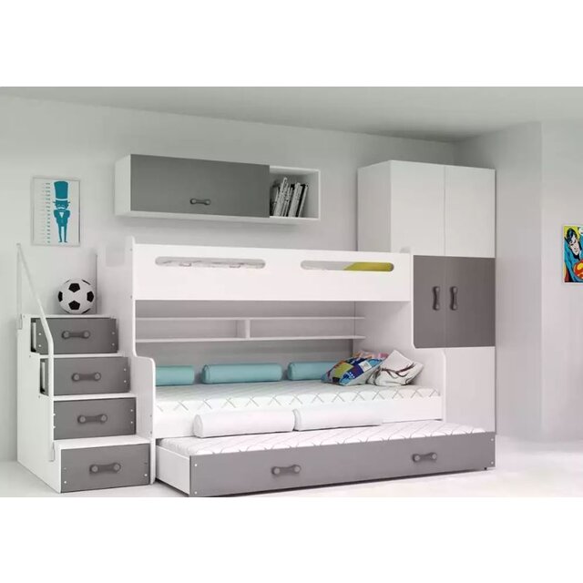 kinder/tienerbed Max 3 incl 3  matrassen