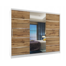 Kledingkast wit eiken 235 cm