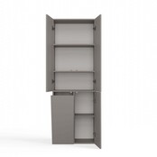 Badkamerkast Opbergkast Met 1 Wasmand