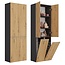 Maxy-shop Badkamerkast Met 2 Wasmanden