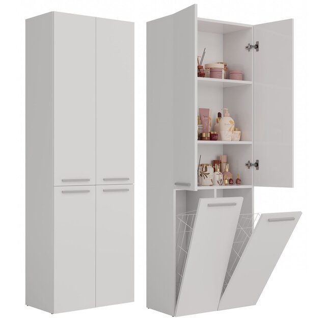 Badkamerkast Met 2 Wasmanden