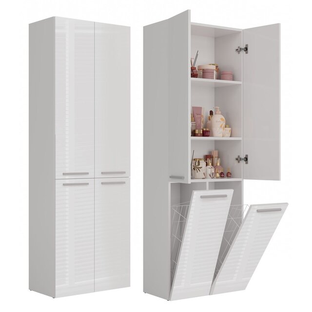 Badkamerkast Met 2 Wasmanden