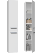 Badkamermeubel  -kolomkast  met 4 legplanken Badkamermeubel  -kolomkast  met 4 legplanken