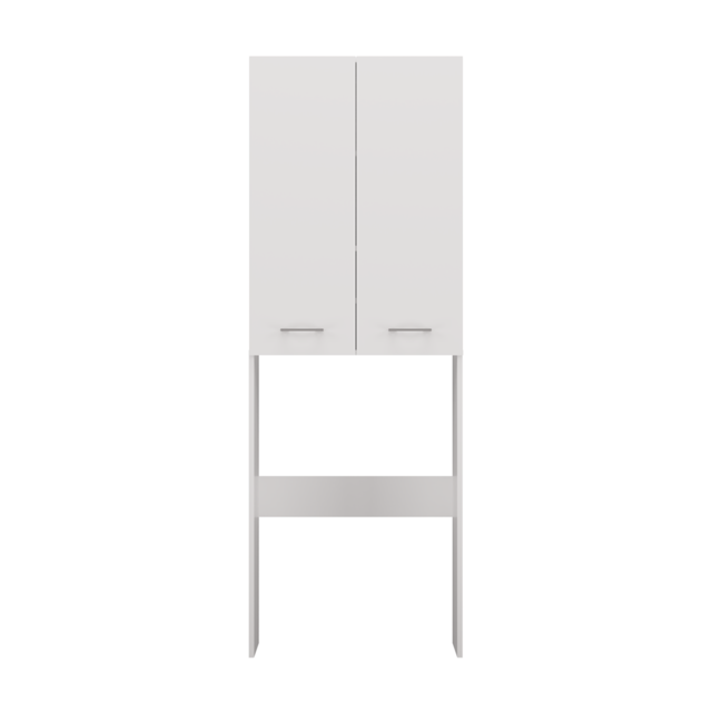 Wasmachine opbouw wit wasmachine/ wasdroger  kast