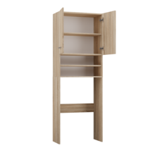 Wasmachine kast licht eiken   DK