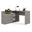 Maxy-shop Hoekbureau klei met lades