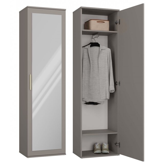 Halmeubel - Hal kast klei