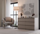 Ladekast  klei 140 cm  6 lades