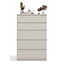 Maxy-shop Ladekast M 5 lades creme