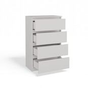 Ladekast M 4 lades wit