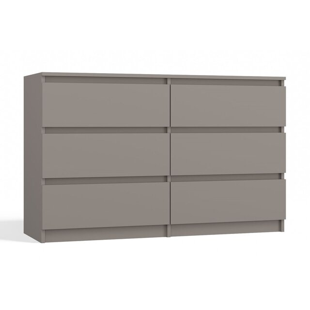 Ladekast 120cm  6 lades klei Ladekast 120cm  6 lades klei
