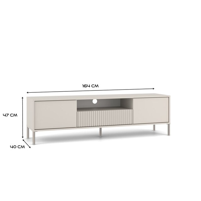 Tv meubel kamaro creme 160 cm