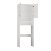 Wasmachine opbouw wit wasmachine/ wasdroger  kast