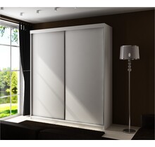 Schuifdeurkast  Wit 150 cm