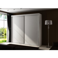 Kledingkast Wit  200 cm