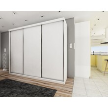 Kledingkast Wit  250 cm