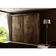 Kledingkast eiken 200 cm