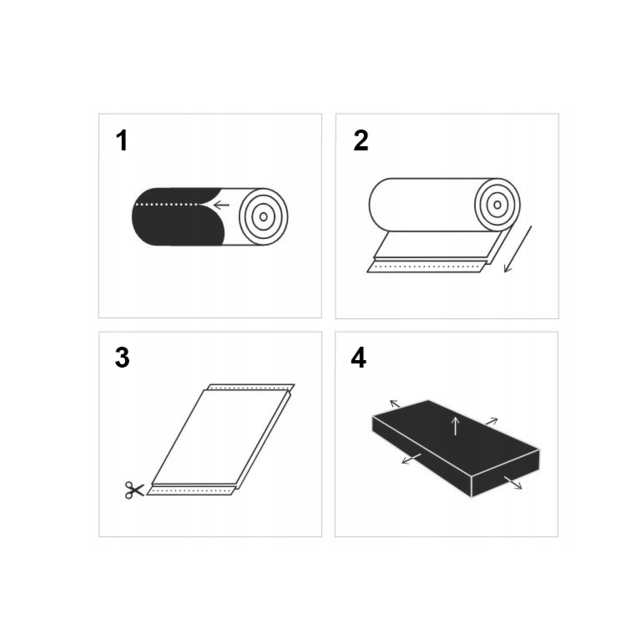 Pocketvering Matras  90x200  ALOË VERA   21cm hoog met kokos