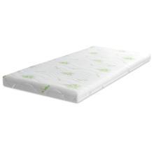 Matras Topper 100x200 cm-Aloë Vera Antiallergisch Schimmelwerend Dubbelzijdig