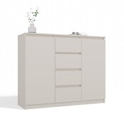Dressoir - 120 cm 4 lades  creme 2D4S