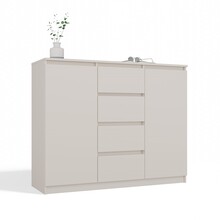 Dressoir creme 120 cm 2D4S