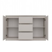 Dressoir - 120 cm 3 lades  creme