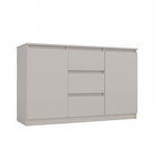 Dressoir - 120 cm 3 lades  creme