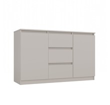 Dressoir - 120 cm 3 lades  creme