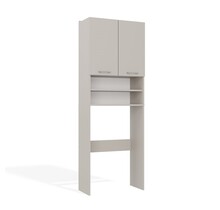 Wasmachine ombouw kast creme DK