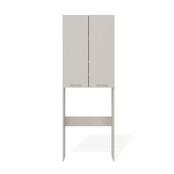 Wasmachine ombouw kast creme DD