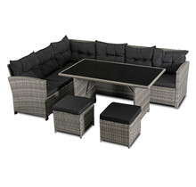 Dallas lounge hoekbank set