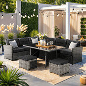 Dallas lounge hoekbank set