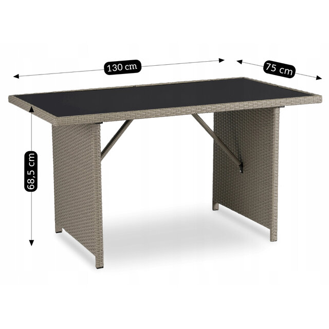 Colorado lounge set  6 delig