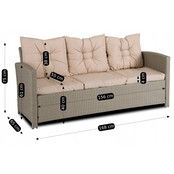 Colorado lounge set  6 delig