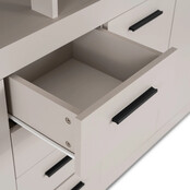 Dressoir  190 cm Breed creme