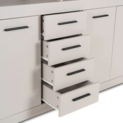 Dressoir  190 cm Breed creme