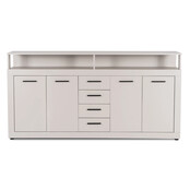 Dressoir  190 cm Breed creme