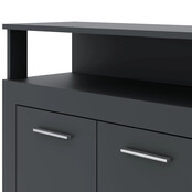 Dressoir  190 cm Breed Antraciet