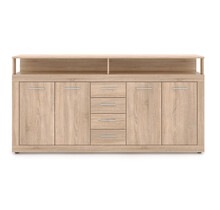 Dressoir  190 cm Breed licht eiken