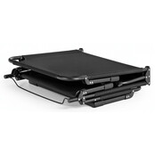 Ligstoel zwart saturn 190 x 73 x 32 cm