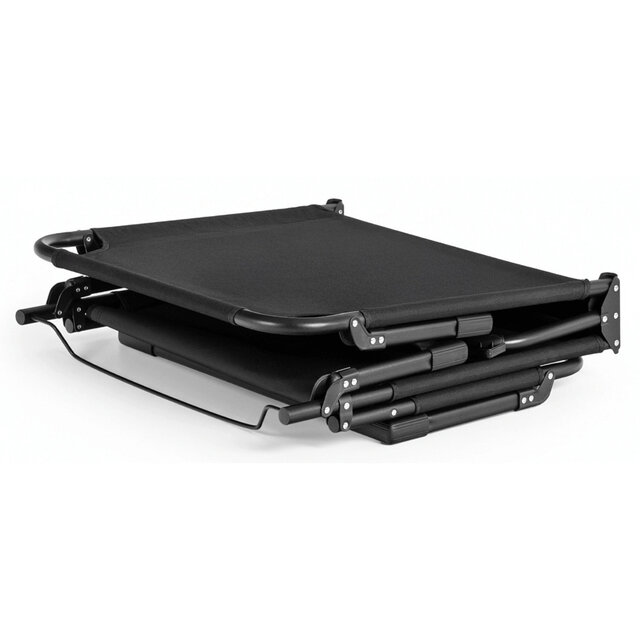 Ligstoel zwart saturn 190 x 73 x 32 cm