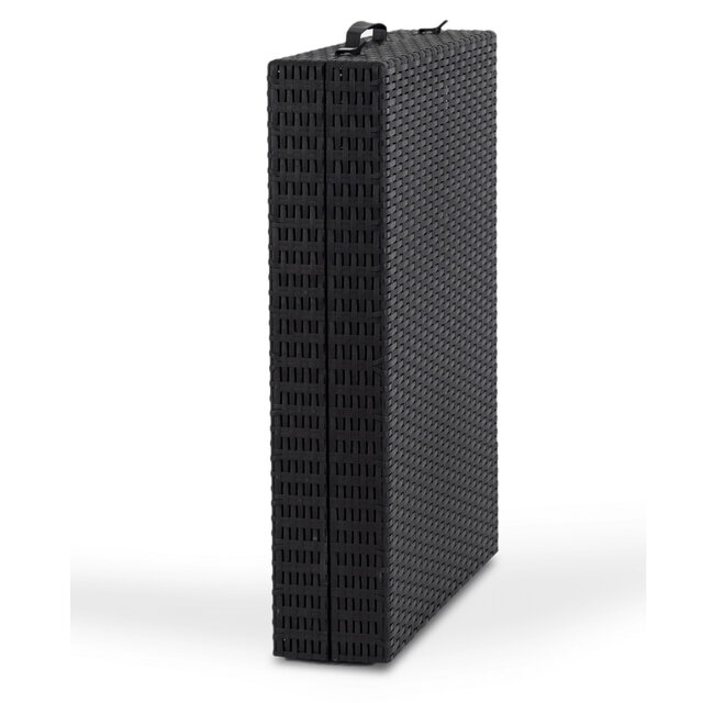 Ligstoel blauw  183 x 60x 30 cm  incl kussen