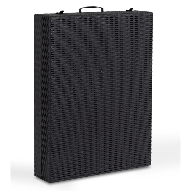 Ligstoel blauw  183 x 60x 30 cm  incl kussen