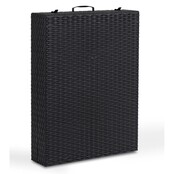 Ligstoel blauw  183 x 60x 30 cm