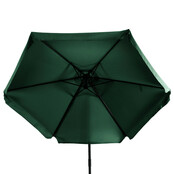 Zweefparasol groen  met hoes 300 CM