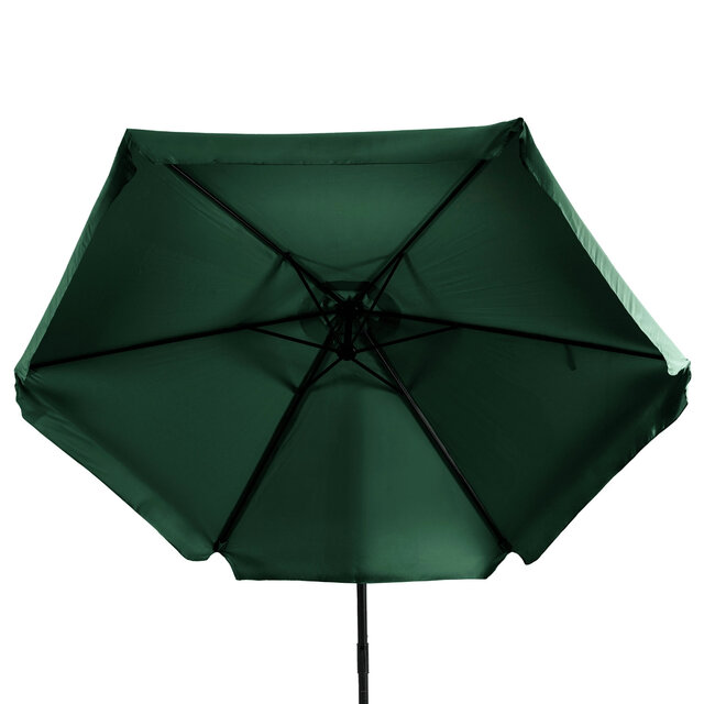 Zweefparasol groen  met hoes 300 CM