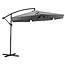 Zweefparasol grijs met hoes 300 CM