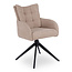 Eetkamersteol set van 4 july  beige