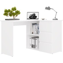 Hoekbureau nice wit rechts